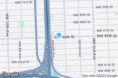 Map image of the property - 540 NW 46th St