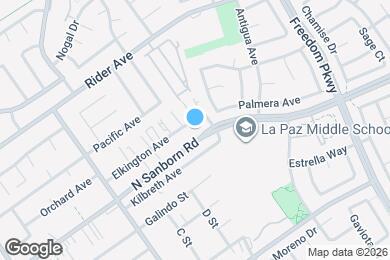 Map image of the property - 800 Ellington Ave