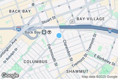 Map image of the property - 294 Columbus Ave