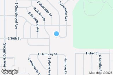 Map image of the property - Stunning 5 Bedroom 3 Bath Home in South Ea...