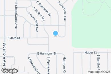 Map image of the property - Stunning 5 Bedroom 3 Bath Home in South East Sioux Falls