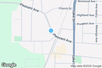 Map image of the property - 382 Pleasant Ave