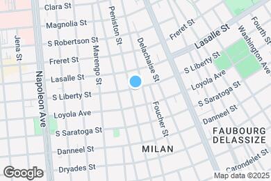 Map image of the property - 3724 S Liberty St