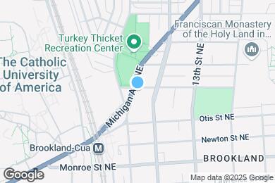 Map image of the property - 1031 Michigan Ave NE