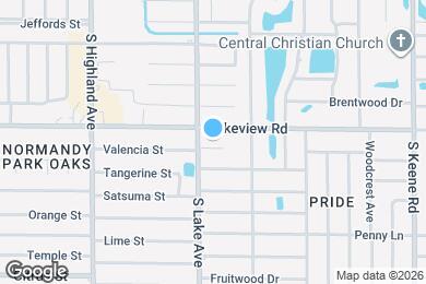 Map image of the property - 1610 Valencia St