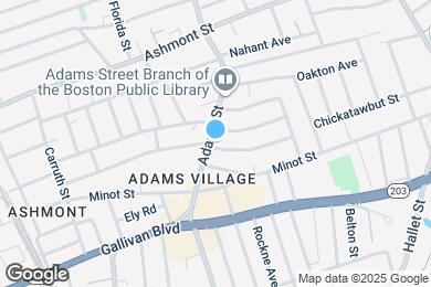 Map image of the property - 722 Adams St
