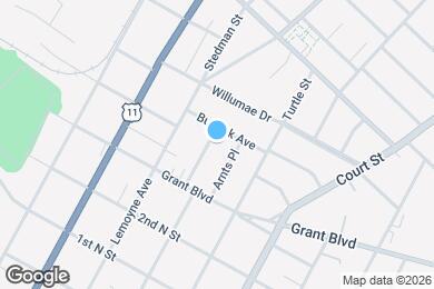 Map image of the property - 116 Murray Ave