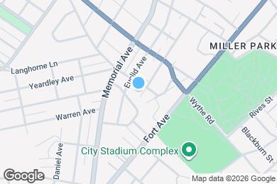 Map image of the property - 803 Mansfield Ave