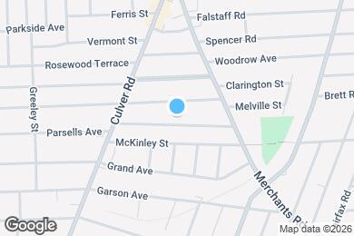 Map image of the property - 674 Parsells Ave