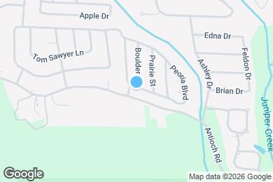 Map image of the property - 316 Peoria Blvd