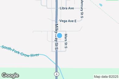 Map image of the property - 551 Milkyway St S