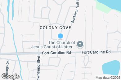 Map image of the property - 3701 Colony Cove Trail