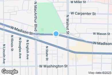 Map image of the property - 343 N Glenwood Ave