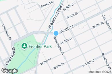 Map image of the property - 1257 W 6th St