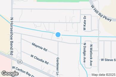 Map image of the property - 9954 W Utahna Rd