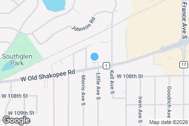 Map image of the property - 4500 W Old Shakopee Rd