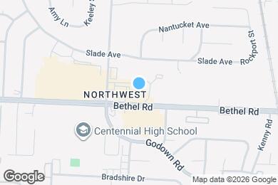 Map image of the property - 1359 Blair House Ct