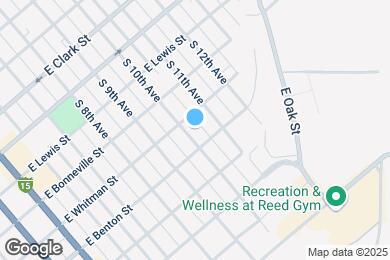 Map image of the property - 428 S 10th Ave