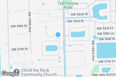 Map image of the property - 10660 SW 55th St