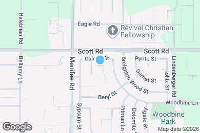 Map image of the property - 33075 Aquamarine Cir
