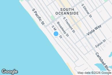 Map image of the property - 1842 S Pacific St