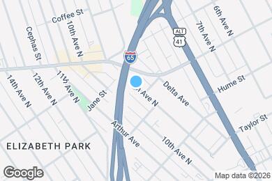 Map image of the property - 1619B 9th Ave N