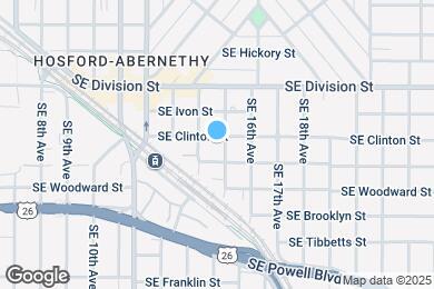 Map image of the property - 2717 SE 15th Ave., Lower