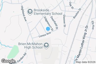 Map image of the property - 27 Lenox Ave