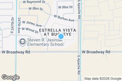 Map image of the property - 24409 W Hacienda Ave