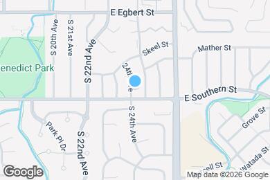 Map image of the property - 378 S 24th Ave