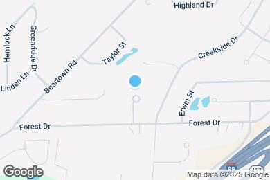 Map image of the property - Pine Tree Village Apartments