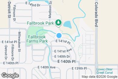 Map image of the property - 3537 E 141st Pl
