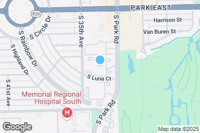 Map image of the property - 550 S Park Rd