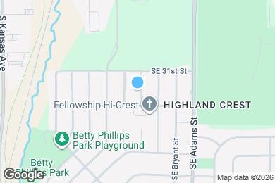 Map image of the property - 3125 SE Dupont St