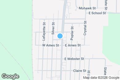 Map image of the property - 2319 Broadway St