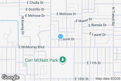 Map image of the property - 1414 N Cameron St