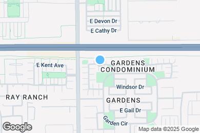 Map image of the property - 4091 E Jasper Dr