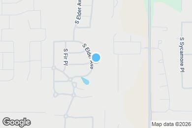 Map image of the property - 7405 S Elder Ave