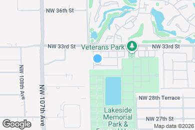 Map image of the property - 10383 NW 30th Ter
