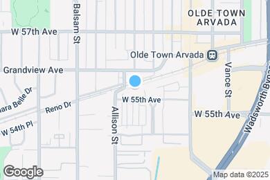 Map image of the property - 7931 W 55th Ave