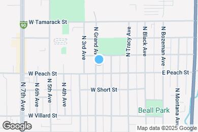Map image of the property - 115 W Peach St