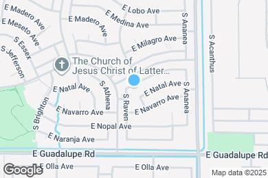 Map image of the property - 7419 E Nido Ave