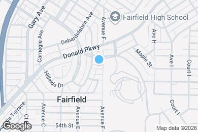 Map image of the property - 518 Oak Pl