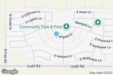 Map image of the property - 10769 E Marigold Ct