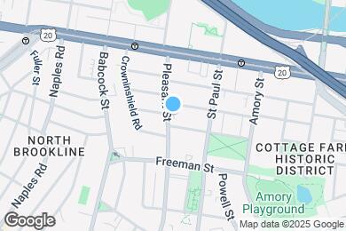 Map image of the property - 193 Pleasant St