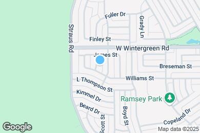 Map image of the property - 1402 Samuel St