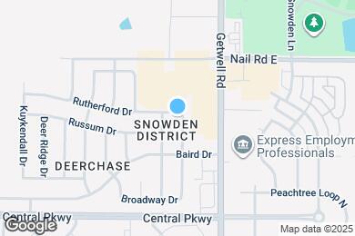 Map image of the property - 2885 Rutherford Dr