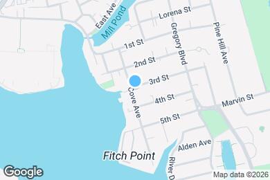 Map image of the property - 25 Cove Ave