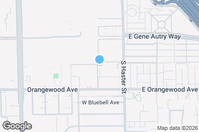 Map image of the property - Pacific Palms Apartments