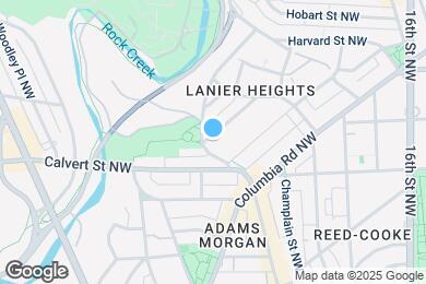 Map image of the property - 2633 Adams Mill Rd NW